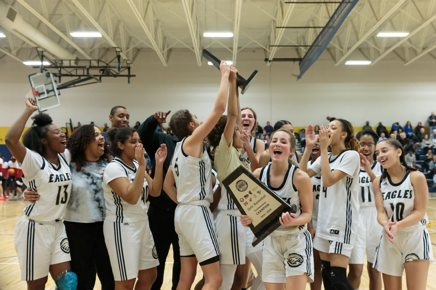 Concord First Assembly Academy wins the Metrolina Athletic Conference Tournament.